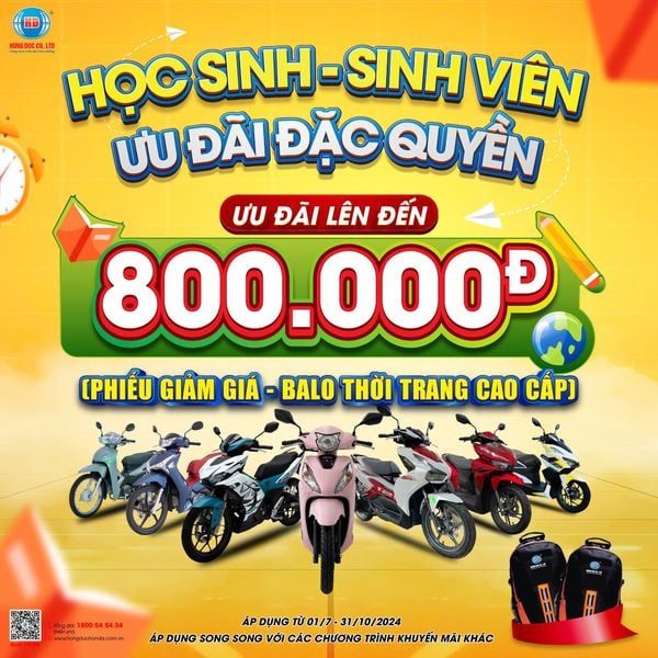 HỌC SINH, SINH VIÊN - ƯU ĐÃI ĐẶC QUYỀN