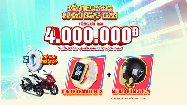 ĐÓN THU SANG CÙNG VARIO 160 ƯU ĐÃI NGẬP TRÀN